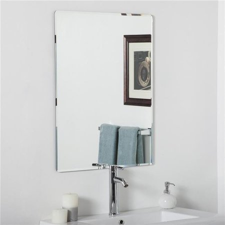 DECOR WONDERLAND Decor Wonderland SSM216 Vera Frameless Bathroom Mirror - Silver SSM216